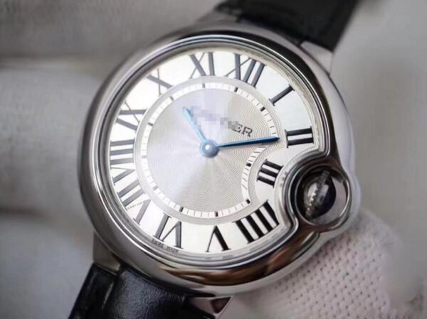 1:1 SUPER REPLICA BALLON BLEU DE CARTIER WE902073 33MM V6 FACTORY SILVER DIAL
