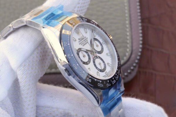 1:1 SUPER REPLICA ROLEX DAYTONA COSMOGRAPH 116500LN NOOB FACTORY WHITE DIAL