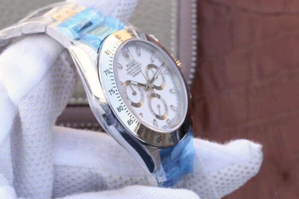 1:1 SUPER REPLICA ROLEX DAYTONA COSMOGRAPH 116520 NOOB FACTORY WHITE DIAL
