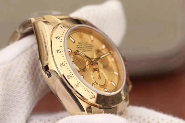 1:1 SUPER REPLICA ROLEX DAYTONA COSMOGRAPH 116503 JH FACTORY GOLD DIAL