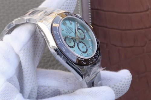 1:1 SUPER REPLICA ROLEX DAYTONA COSMOGRAPH 116506 NOOB FACTORY ICE BLUE DIAL