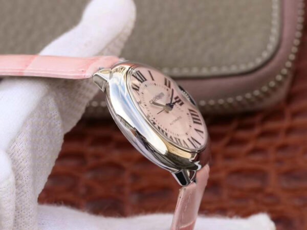 1:1 SUPER REPLICA BALLON BLEU DE CARTIER LADIES 33MM WSBB0002 V6 FACTORY PINK DIAL