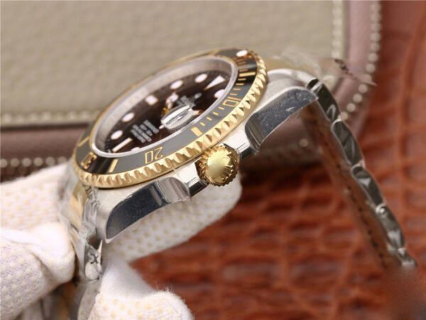 1:1 SUPER REPLICA ROLEX SUBMARINER DATE 116613LN VR FACTORY 18K YELLOW GOLD WRAPPED BLACK DIAL