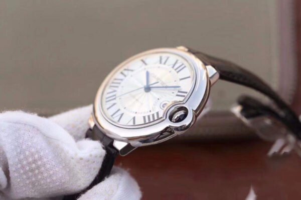 1:1 SUPER REPLICA BALLON BLEU DE CARTIER 42MM W6901351 V9 FACTORY SILVER DIAL