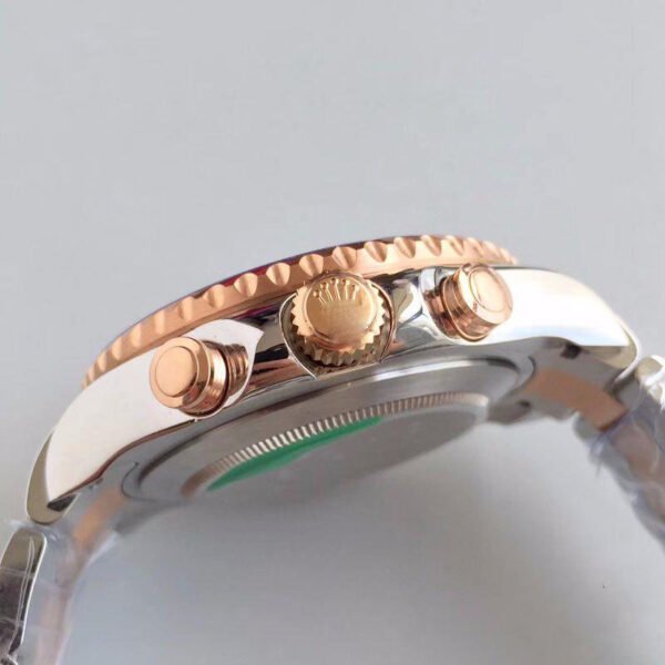 1:1 SUPER REPLICA ROLEX YACHT MASTER II 116681 JF FACTORY ROSE GOLD WHITE DIAL