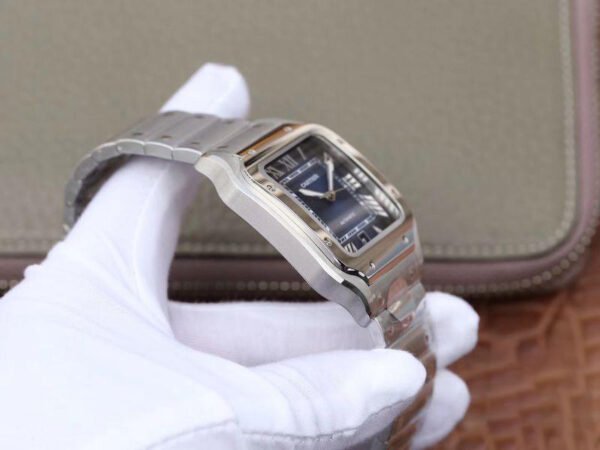 1:1 SUPER REPLICA CARTIER DE SANTOS WSSA0013 BV FACTORY BLUE DIAL