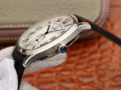 1:1 SUPER REPLICA DRIVE DE CARTIER WSNM0004 GS FACTORY WHITE DIAL