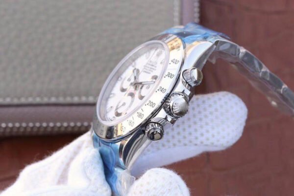 1:1 SUPER REPLICA ROLEX DAYTONA COSMOGRAPH 116520 NOOB FACTORY WHITE DIAL