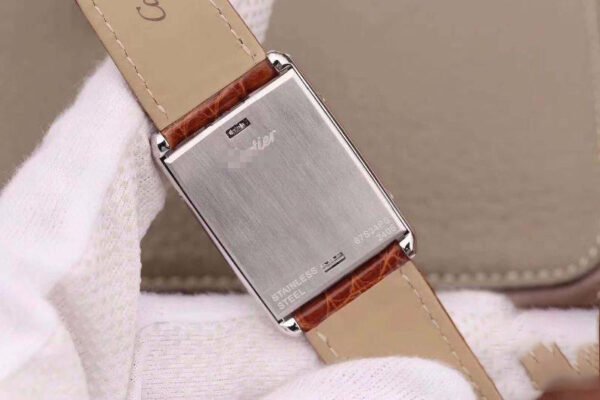 1:1 SUPER REPLICA CARTIER TANK SOLO LADIES W5200025 WHITE DIAL