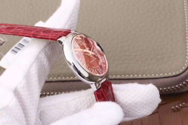 1:1 SUPER REPLICA BALLON BLEU DE CARTIER 33MM WSBB0022 TW FACTORY RED DIAL