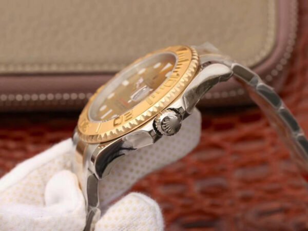 1:1 SUPER REPLICA ROLEX YACHT MASTER 116623 CHAMPAGNE DIAL