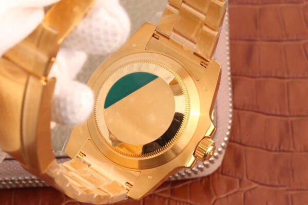 1:1 SUPER REPLICA ROLEX SUBMARINER DATE 116618LB VR FACTORY 18K YELLOW GOLD WRAPPED BLUE DIAL