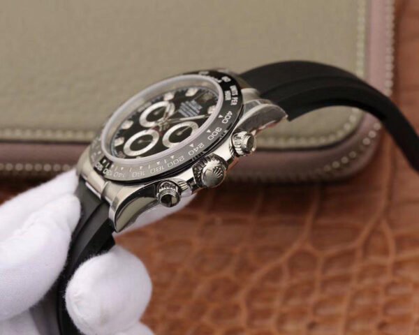 WaterMark-5-721 1:1 SUPER REPLICA ROLEX DAYTONA COSMOGRAPH 116519 NOOB FACTORY BLACK DIAL