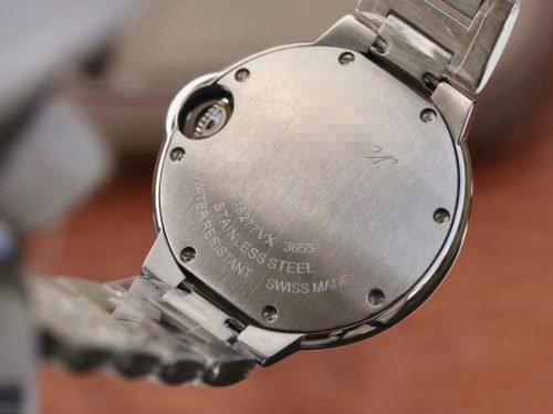 1:1 SUPER REPLICA BALLON BLEU DE CARTIER V6 FACTORY SILVER DIAL