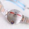 1:1 SUPER REPLICA BALLON BLEU DE CARTIER LADIES W6920033 36MM V6 FACTORY WHITE TEXTURED DIAL