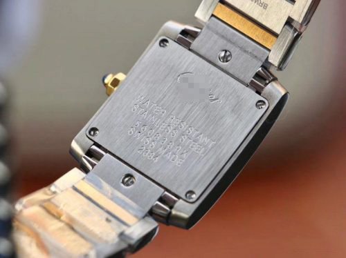 1:1 SUPER REPLICA CARTIER TANK FRANCAISE LADIES W51007Q4 WHITE DIAL
