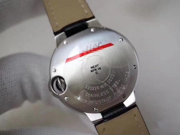 1:1 SUPER REPLICA BALLON BLEU DE CARTIER WE902073 33MM V6 FACTORY SILVER DIAL