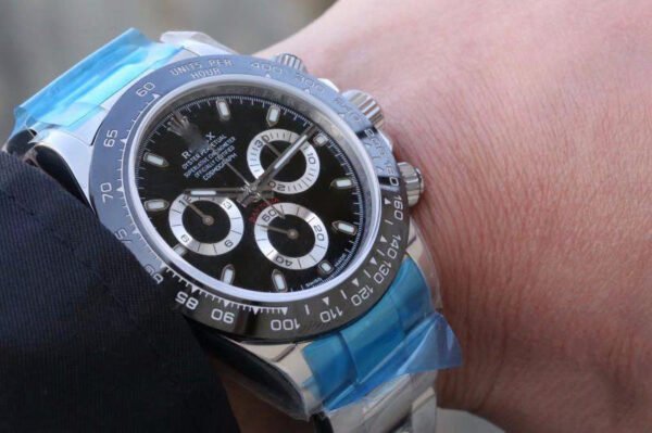 1:1 SUPER REPLICA ROLEX DAYTONA COSMOGRAPH 116500LN NOOB FACTORY BLACK DIAL