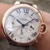 1:1 SUPER REPLICA CARTIER BALLON BLEU CHRONOGRAPH W6920074 ZF FACTORY SILVER DIAL