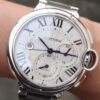 1:1 SUPER REPLICA CARTIER BALLON BLEU CHRONOGRAPH W6920076 ZF FACTORY SILVER DIAL