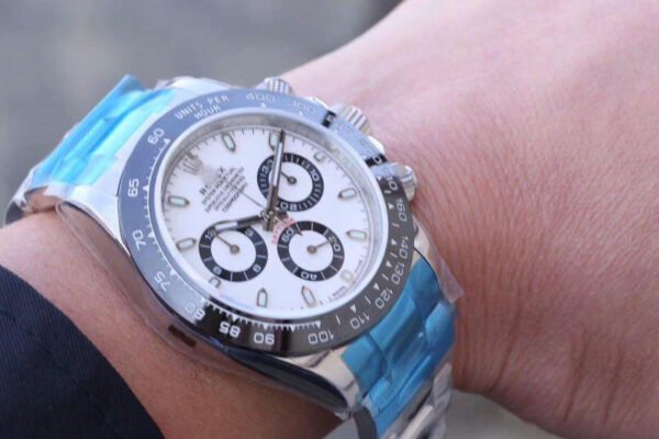 1:1 SUPER REPLICA ROLEX DAYTONA COSMOGRAPH 116500LN NOOB FACTORY WHITE DIAL