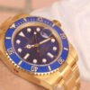 1:1 SUPER REPLICA ROLEX SUBMARINER DATE 116618LB VR FACTORY 18K YELLOW GOLD WRAPPED BLUE DIAL