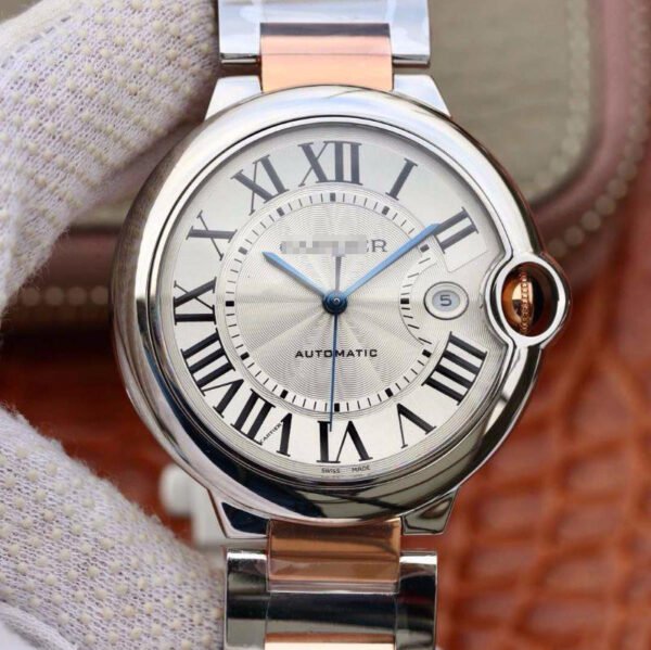 1:1 SUPER REPLICA BALLON BLEU DE CARTIER 42MM W69009Z3 V6 FACTORY WHITE DIAL
