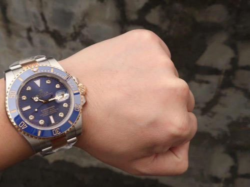 1:1 SUPER REPLICA ROLEX SUBMARINER DATE 116613 GM FACTORY BLUE DIAL