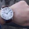 1:1 SUPER REPLICA CARTIER RONDE LOUIS 40MM TW FACTORY WHITE DIAL