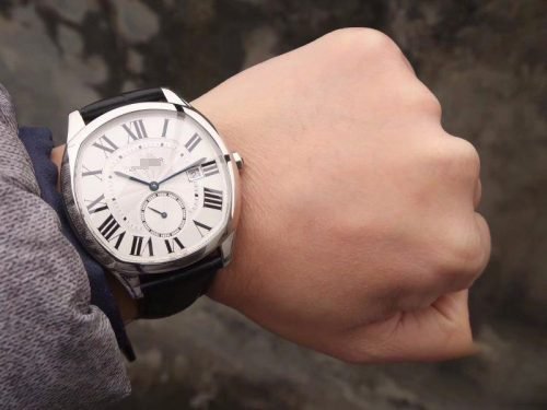 1:1 SUPER REPLICA DRIVE DE CARTIER WSNM0004 GS FACTORY WHITE DIAL